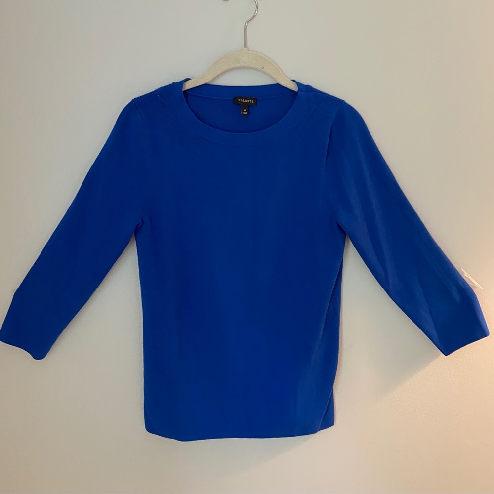 Talbots Royal Blue Sweater